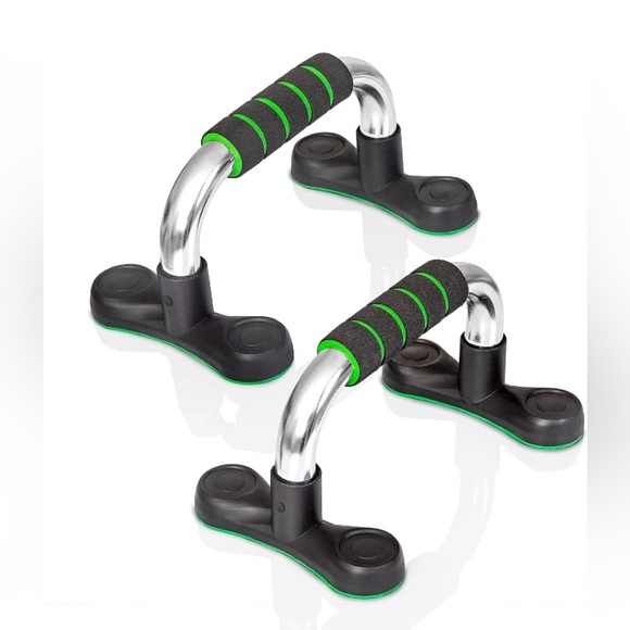 New! Mazzello steel push up handles for floor and stretching yoga strap set! - Picture 4 of 10